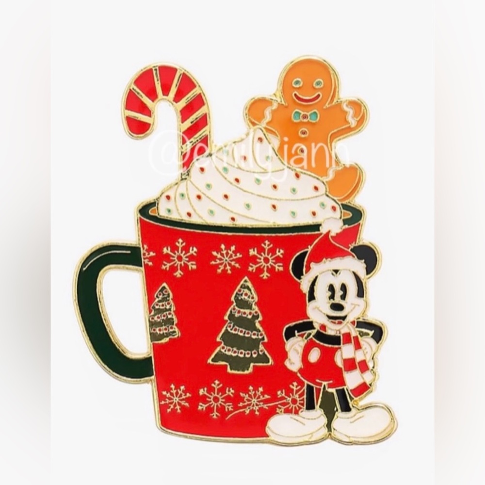 Mickey Mouse🎄Holiday Pin - Picture 2 of 5